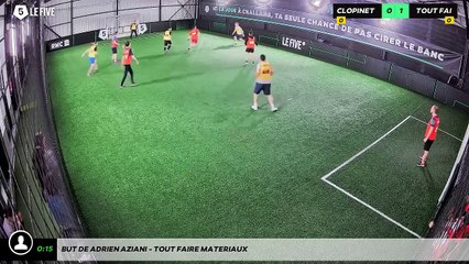 But de Adrien AZIANI - TOUT FAIRE MATERIAUX