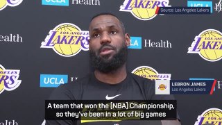 James urges Lakers to be at their best in Nuggets series