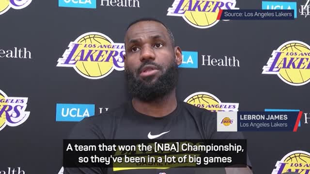 James urges Lakers to be at their best in Nugge...