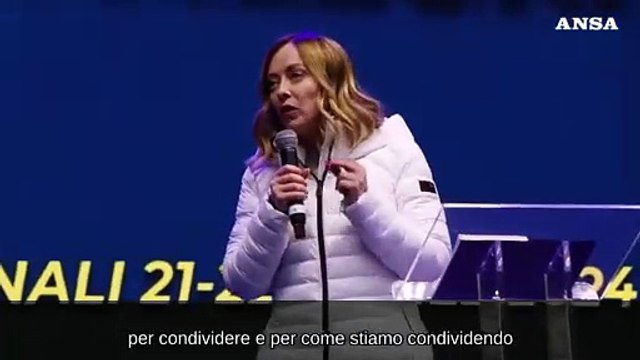 Meloni: Abbiamo gia' fatto piu' dei governi di Sinistra tenuti con lo scotch