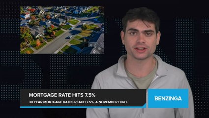 30-Year Fixed Mortgage Rates Reach Highest Level Since November at 7.5%