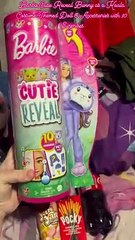 Barbie Cutie Reveal Bunny as a Koala Costume-Themed Doll & Accessories with 10 Surprises