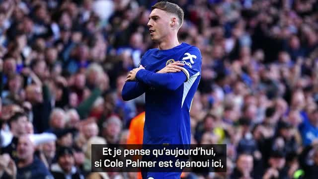 Chelsea - Pochettino : Palmer est très reconnaissant envers City et Guardiola