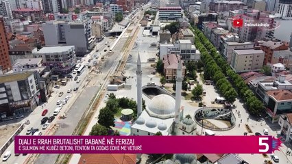 Tmerr, djali e rrah brutalisht babanë në Ferizaj, tenton ta godas edhe me veturë