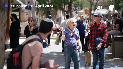 Israelis in Jerusalem share mixed views after explosions in Iran