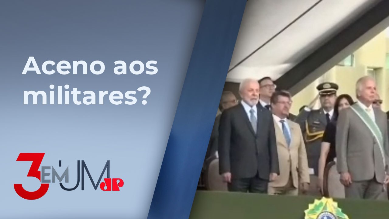 Lula participa de evento dos 376 anos do Exército brasileiro