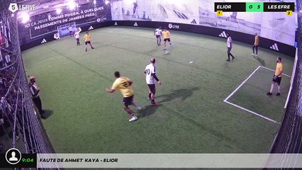 Faute de Ahmet  KAYA - ELIOR