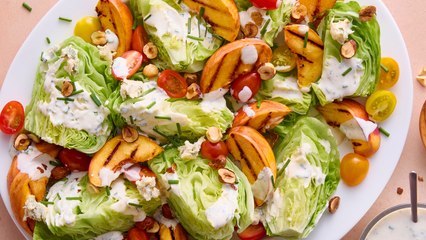 You Should Be Grilling Your Peaches For This Summer Salad, TBH