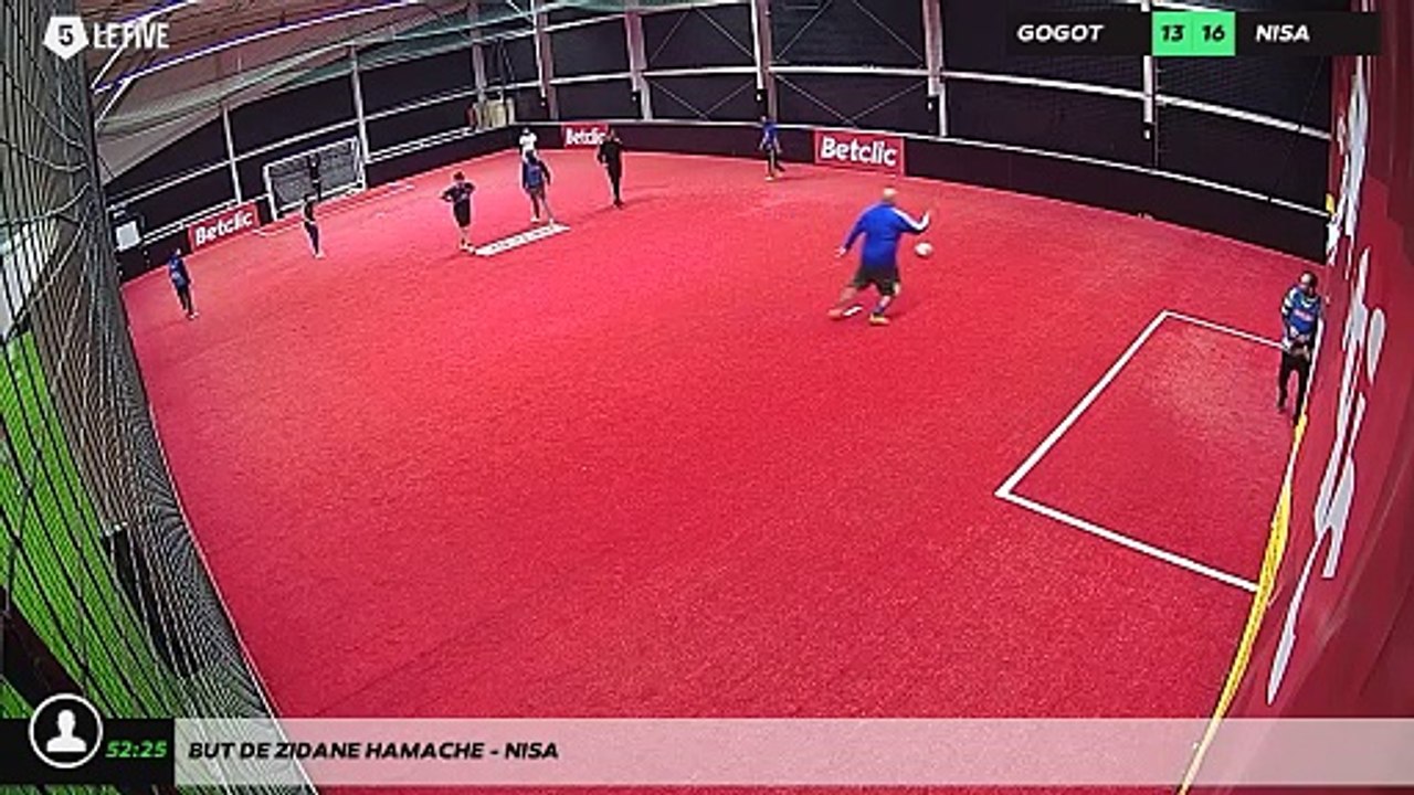 But de Zidane HAMACHE - nisa