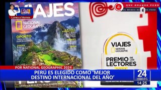 ¡El favorito de todos! Perú es elegido como Mejor Destino Internacional 2024 por National Geographic