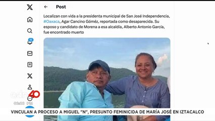 ¡Última Hora! Encuentran con vida a Presidenta municipal de San José Independencia, Oaxaca