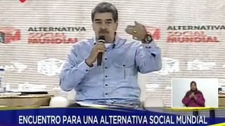 Pdte. Maduro: Es una línea muy acertada, retomar los Movimientos Populares de masa contra el fascismo