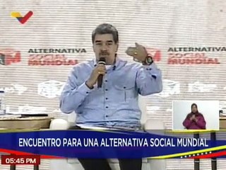 Pdte. Maduro: Es una línea muy acertada, retomar los Movimientos Populares de masa contra el fascismo