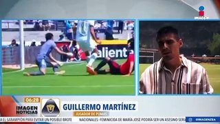 “No sabía si era lo suficientemente bueno para el futbol”: Guillermo Martínez