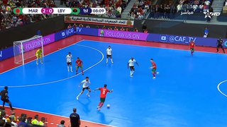 Marrocos 6-0 Libia - Copa Africana das Nações de Futsal  - Melhores Momentos