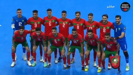 ملخص مباراة المغرب وليبيا 6-0  المنتخب المغربي للفوتسال يتأهل للنهائي