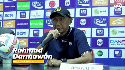 Post Match Press Conference _ Rans Nusantara FC 1-1 PS Barito Putera