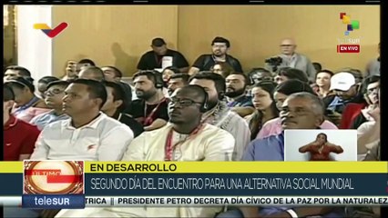 Arreaza: Acta Alternativa Social busca promover el bien