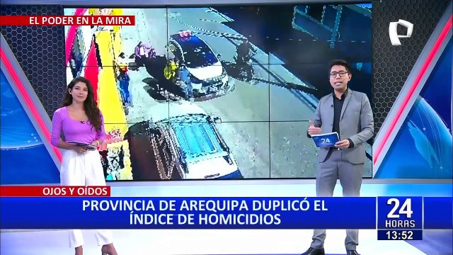 Alarmantes cifras: Homicidios se duplicaron en Arequipa