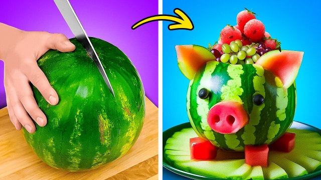Genius Hacks How To Peel And Cut Fruits And Vegetables