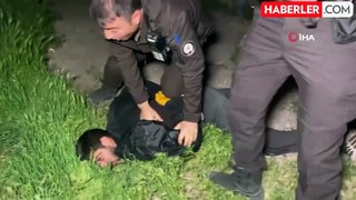 Aksaray'da nefes kesen polis-hırsız kovalamacası