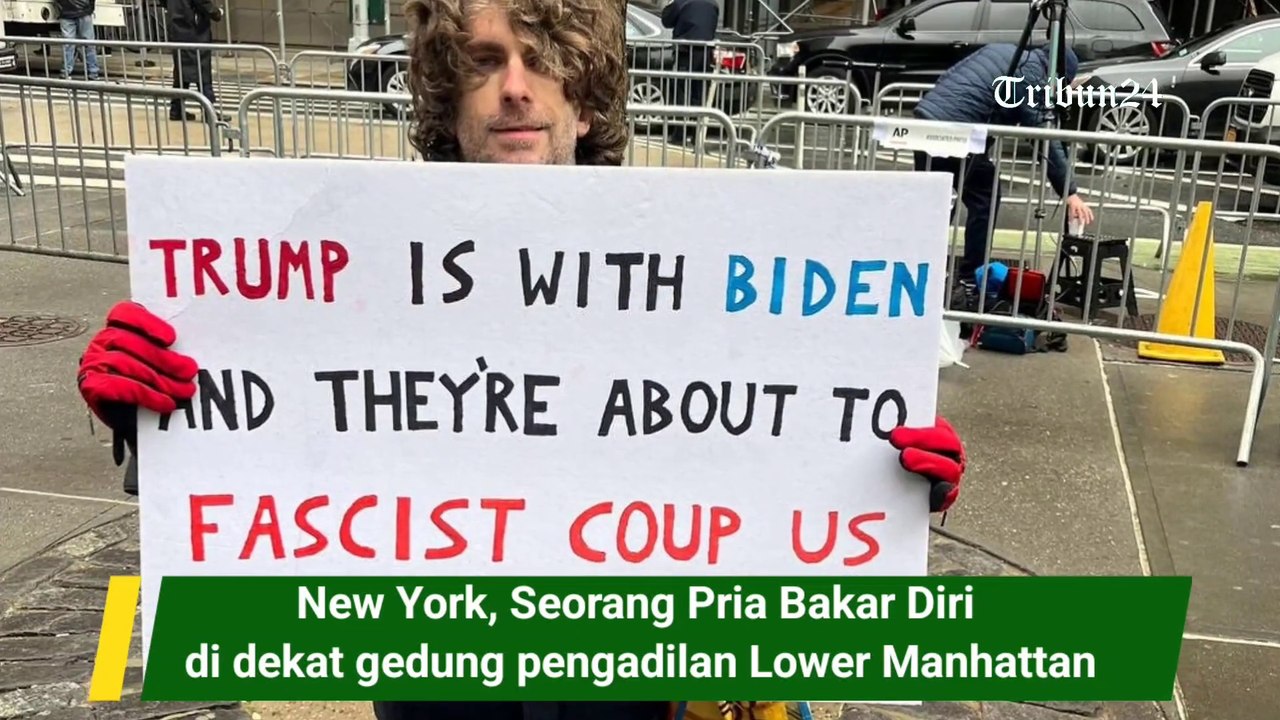 New York, Seorang Pria Bakar Diri di dekat gedung pengadilan Lower Manhattan