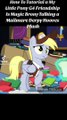 How To Tutorial a My Little Pony G4 Friendship Is Magic Talking Mailmare Derpy Hooves Plush