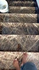 tutorial poles tangga marmer onix