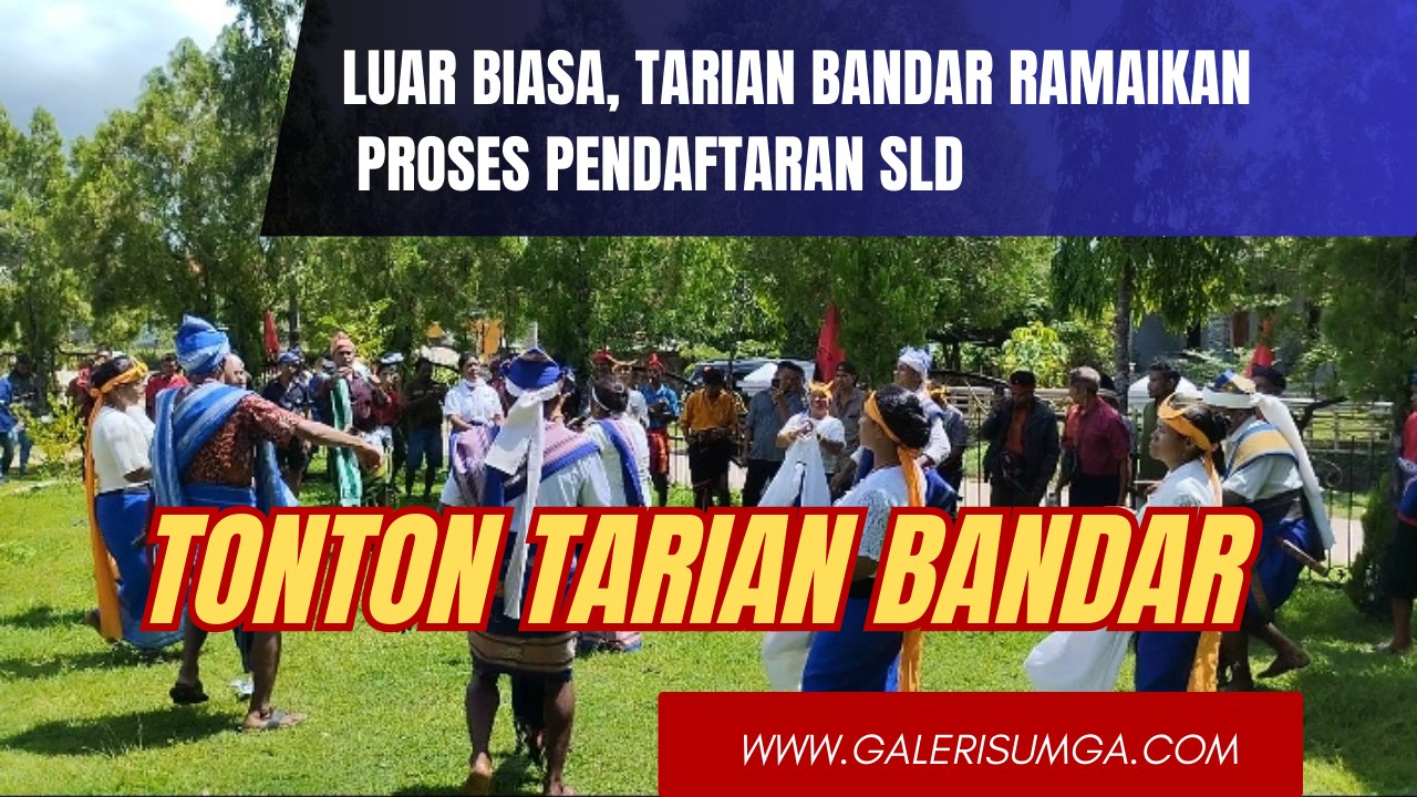 Pendukung SLD Tampilkan Tarian Bandar, Sebuah Penampilan yang Sarat dengan Kekayaan Syair Adat Sumba