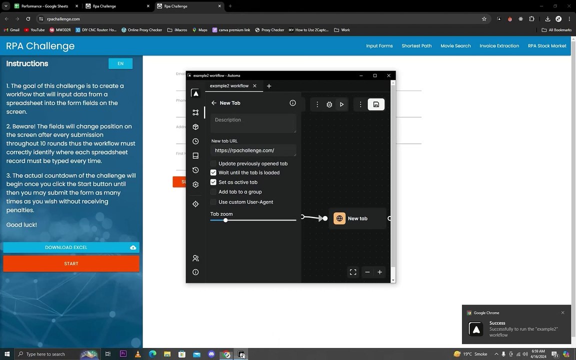 Active tab , New Tab , Switch Tab and New Window in Automa | Automa