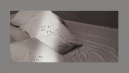 Taylor Swift - Guilty as Sin? (Lyric Video)