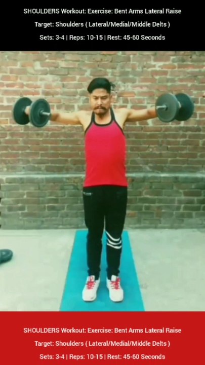 ❌ BENT OVER LATERAL RAISES ✔️ Which exercise is most effective for SHOULDERS? #heermlgangaputra #naturalbodybuilding