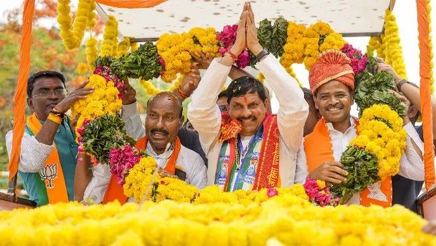 वीरेंद्र कुमार के समर्थन में CM मोहन यादव ने किया रोड शो, राहुल गांधी को यूं लिया आड़े हाथ