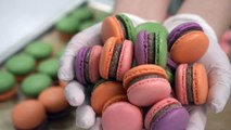 ASMR Super Glossy Mini Macarons