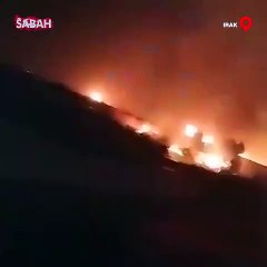 Haşdi Şabi karargahına saldırı! Bağdat'ın güneyindeki üssü vurdular