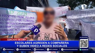 Cercado de Lima: alumnas agreden a su compañera y publican el video en redes sociales