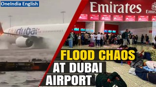 Dubai Floods: Travellers Stranded at Airport, Delay in Flights Causes Chaos| Oneindia News