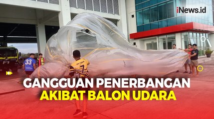 Airnav Terima 24 Laporan Gangguan Penerbangan Akibat Balon Udara selama Musim Mudik