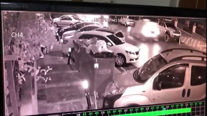 Fren yerine gaza bastı, ortalık savaş alanına döndü...