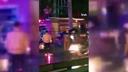 Direksiyon hakimiyeti kaybeden otomobil sürücüsü aydınlatma direğine çarptı: 1 ölü