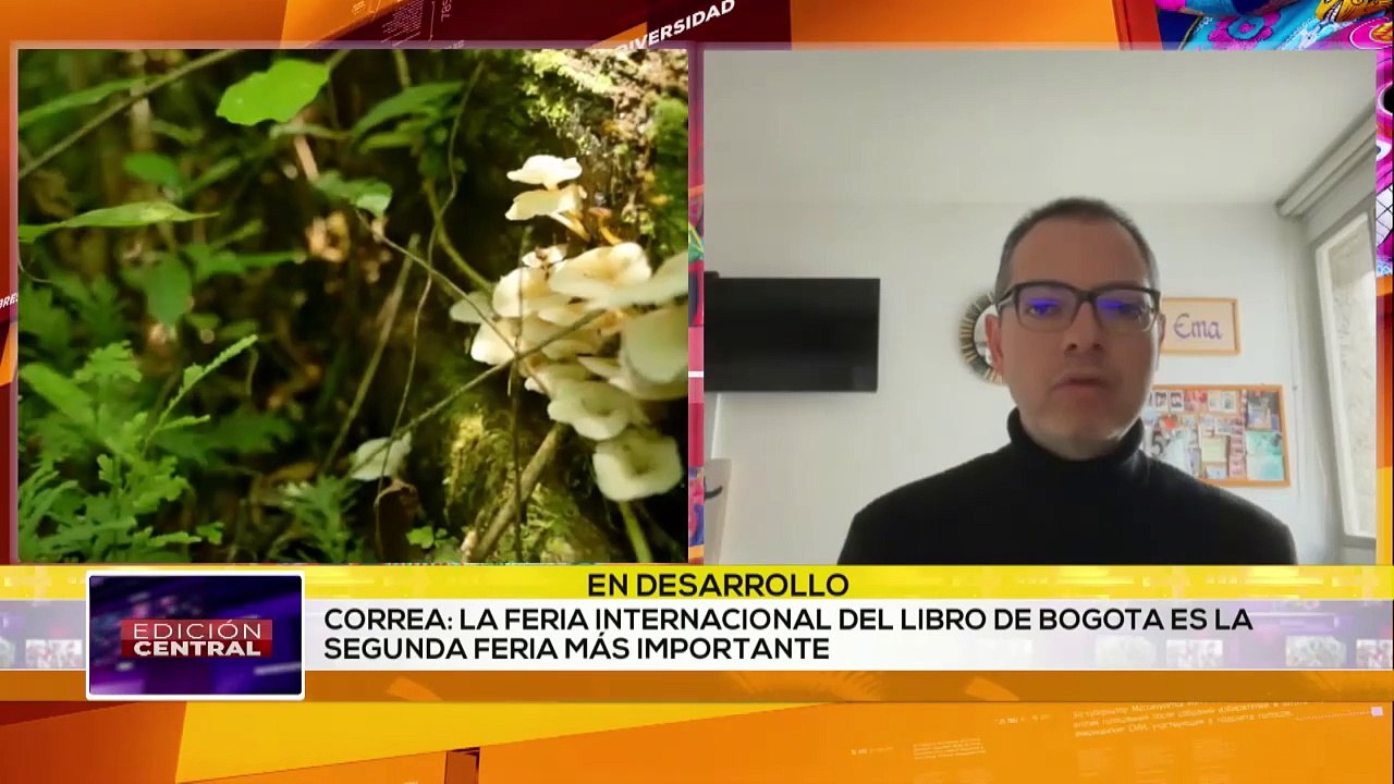 Entrevista Juan David Correa Ministro De Cultura  De Colombia CULTURA EDICIÓN CENTRAL 19-04-2024 Feria del Libro de Bogotá 2024