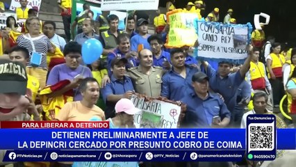 Jefe de Dipincri Cercado niega acusaciones de corrupción tras ser detenido por presuntamente cobrar coima