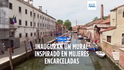 Bienal de Venecia 2024: Inauguran un conmovedor mural inspirado en mujeres encarceladas