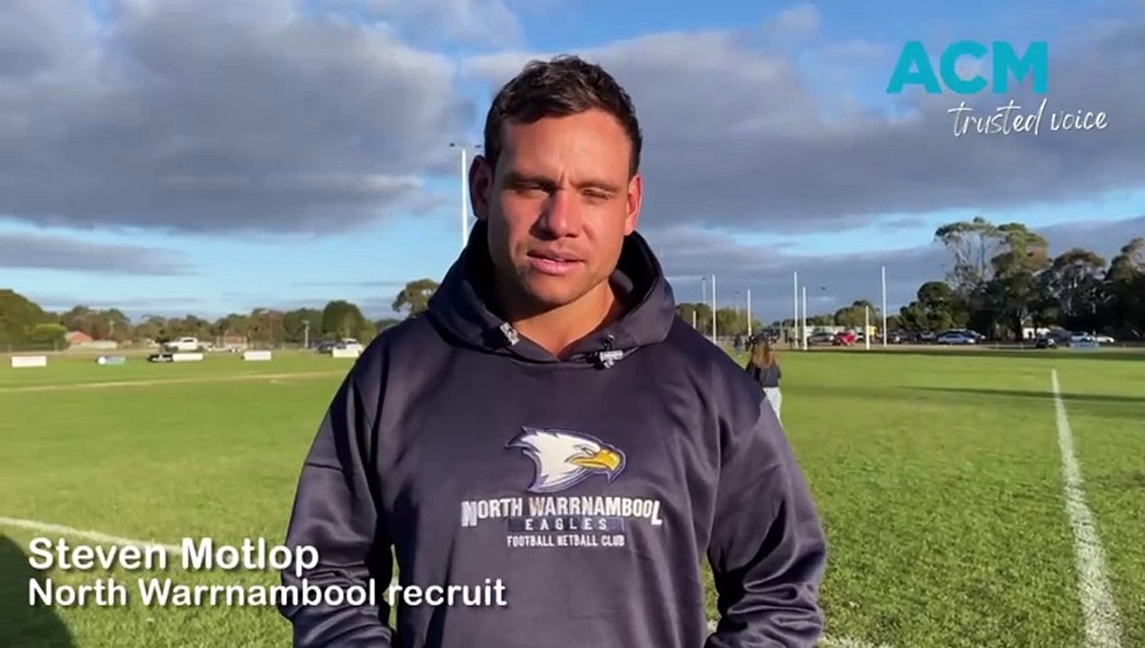 Football: North Warrnambool Eagles' Steven Motlop, 2024 HFNL round three