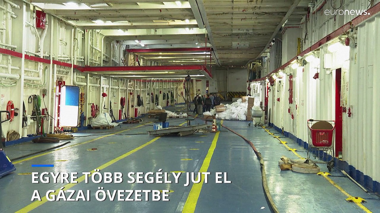Egyre több segély jut el a Gázai övezetbe