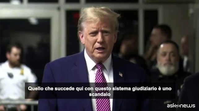 Trump: il mio processo una gigantesca caccia alle streghe