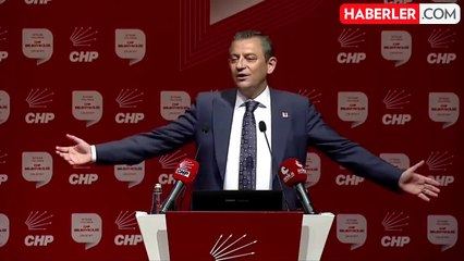 CHP Genel Başkanı Özgür Özel: Erken seçim çağrısı yapmak seçmenle akdi bozmak demektir