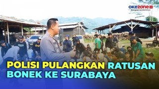 Dilarang Datang ke Stadion, Polisi Pulangkan Ratusan Suporter Bonek ke Surabaya