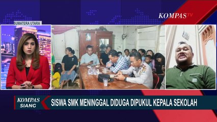 Download Video: Siswa SMK Meninggal Diduga Dipukul Kepsek, Begini Langkah Polisi dan Dinas Pendidikan