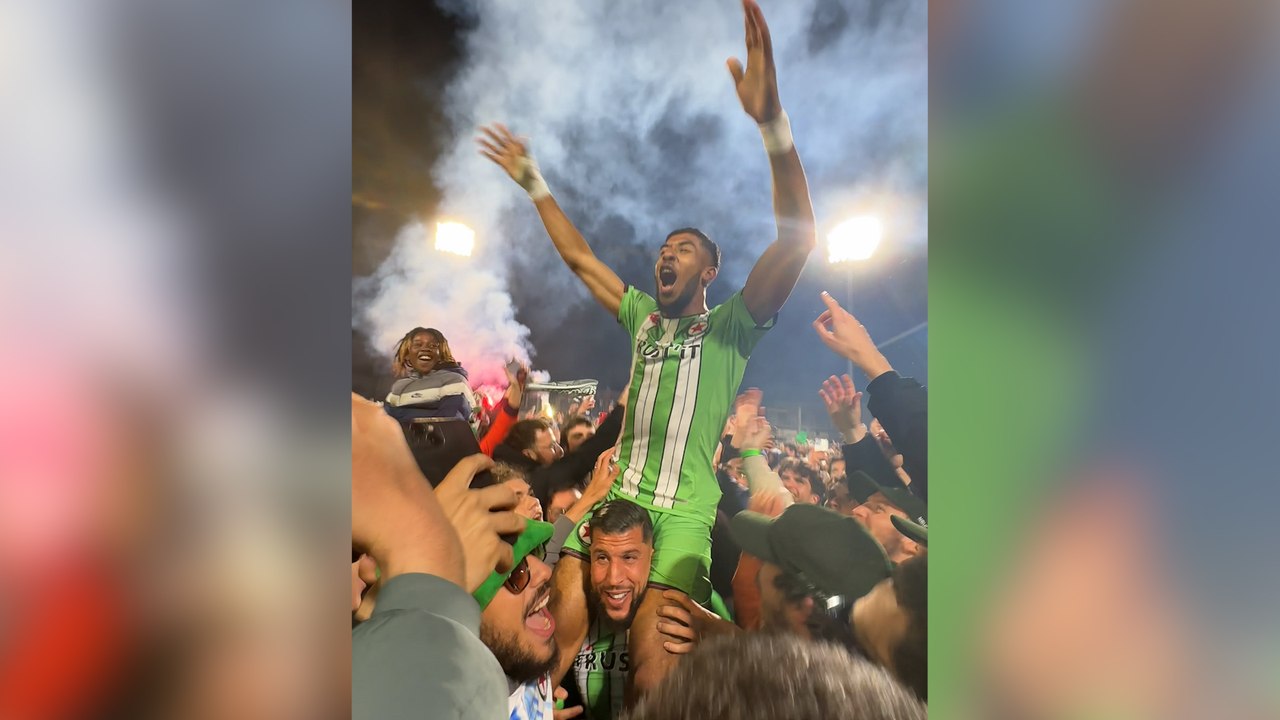 La grande fête des supporters du Red Star pour la montée en Ligue 2